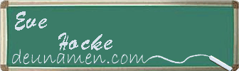 Eve Hocke Visitenkarte